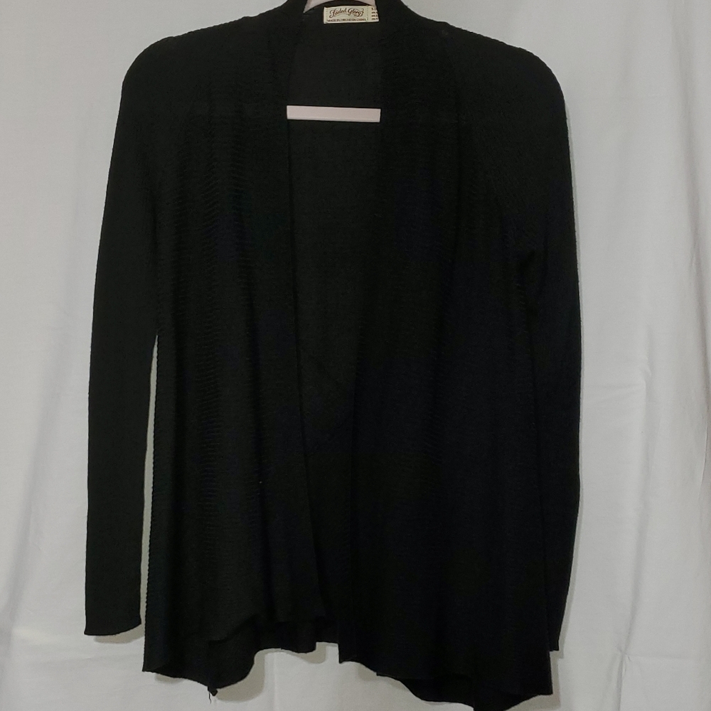 Black cardigan
